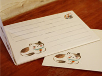 일본 편지지 (고양이)